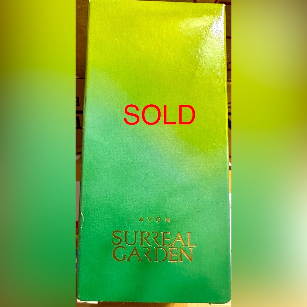 VINTAGE AVON SURREAL GARDEN EAU DE TOILETTE